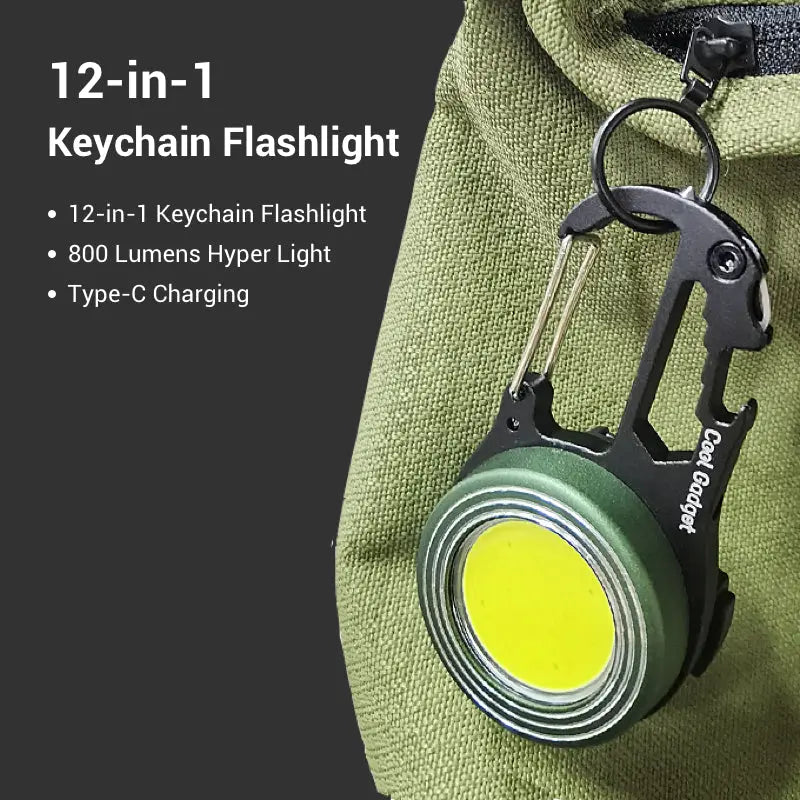 TrendEuroShop® Versatile Keychain Flashlight