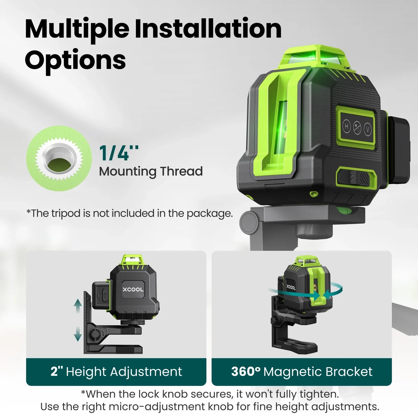 TrendEuroShop®Brillaser 360° Precision Self-Leveling Laser Level for Perfect Alignment