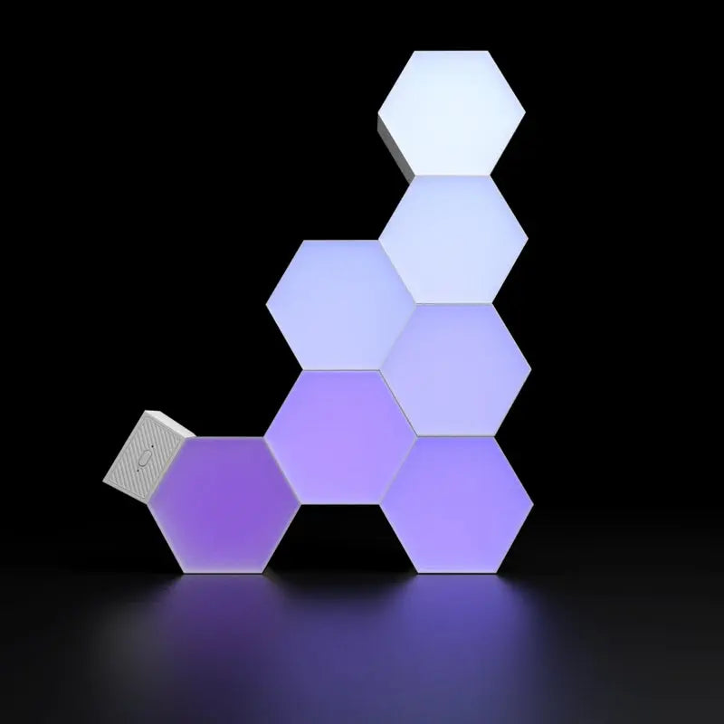 TrendEuroShop® RGB Hexagon Lighting Set - 7 Stunning Pieces!