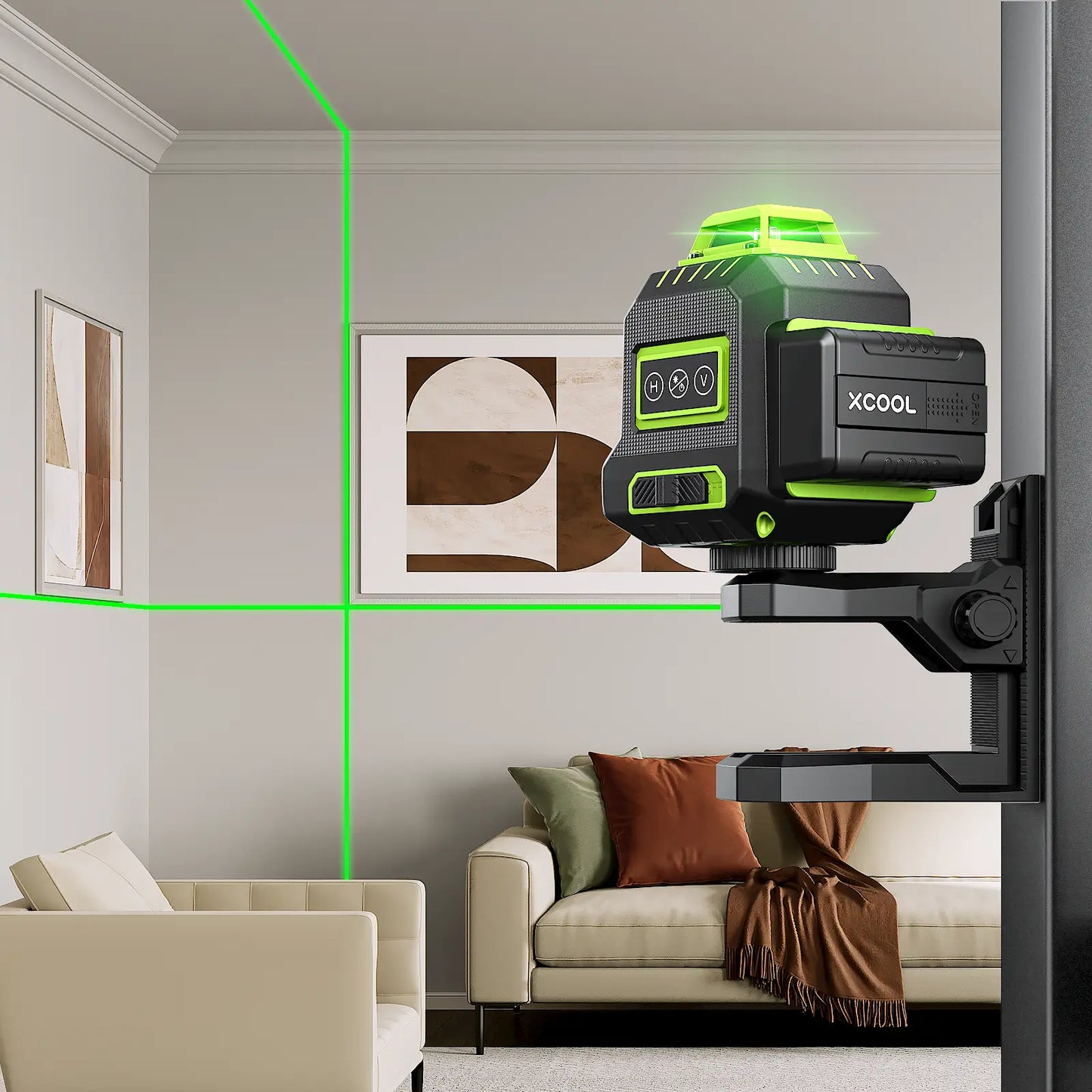 TrendEuroShop®Brillaser 360° Precision Self-Leveling Laser Level for Perfect Alignment