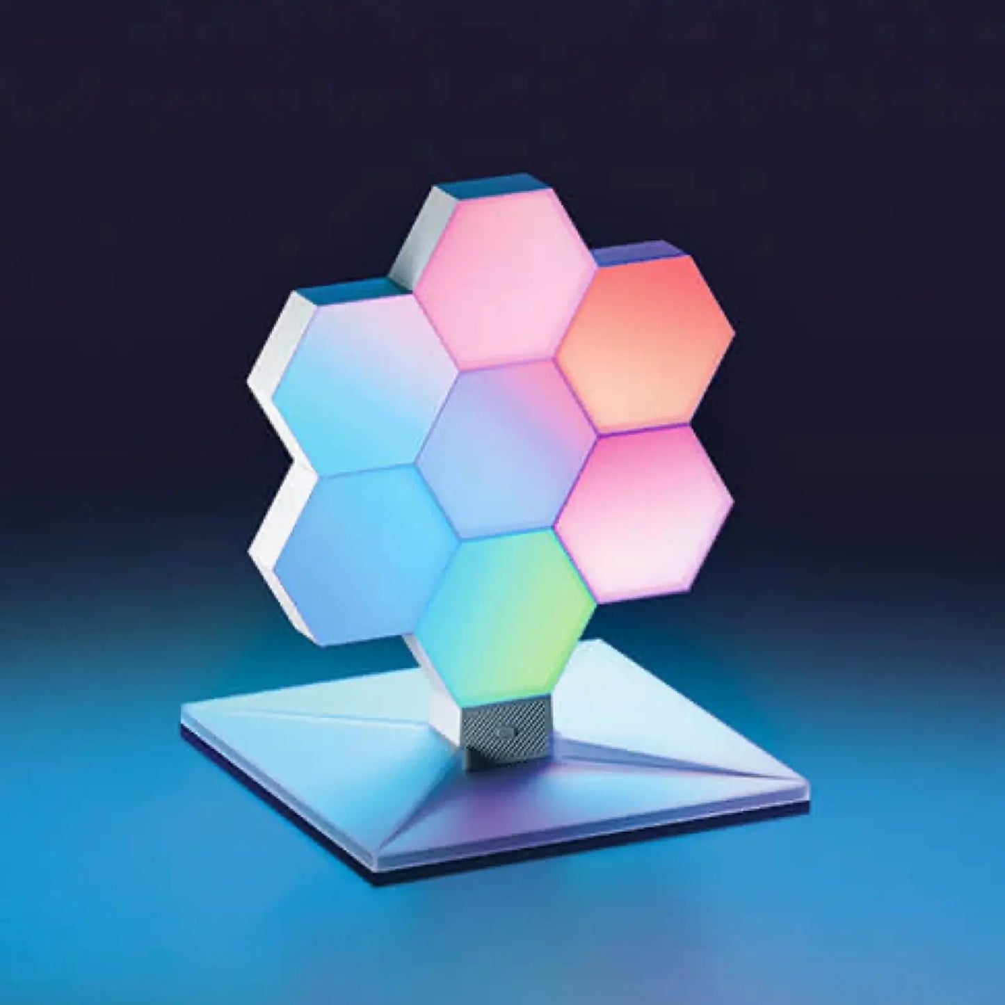 TrendEuroShop® RGB Hexagon Lighting Set - 7 Stunning Pieces!