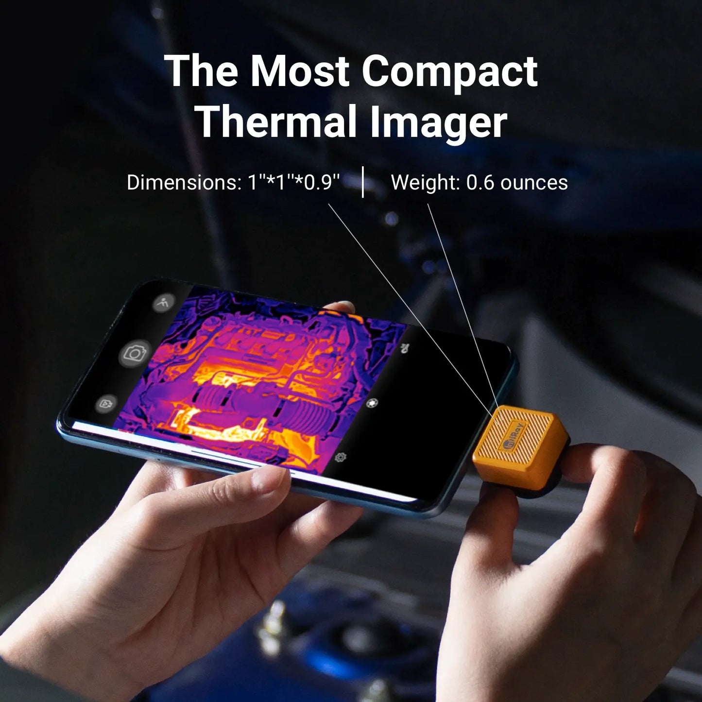 TrendEuroShop®Advanced Smartphone Thermal Imaging Camera for Superior Inspection & Maintenance