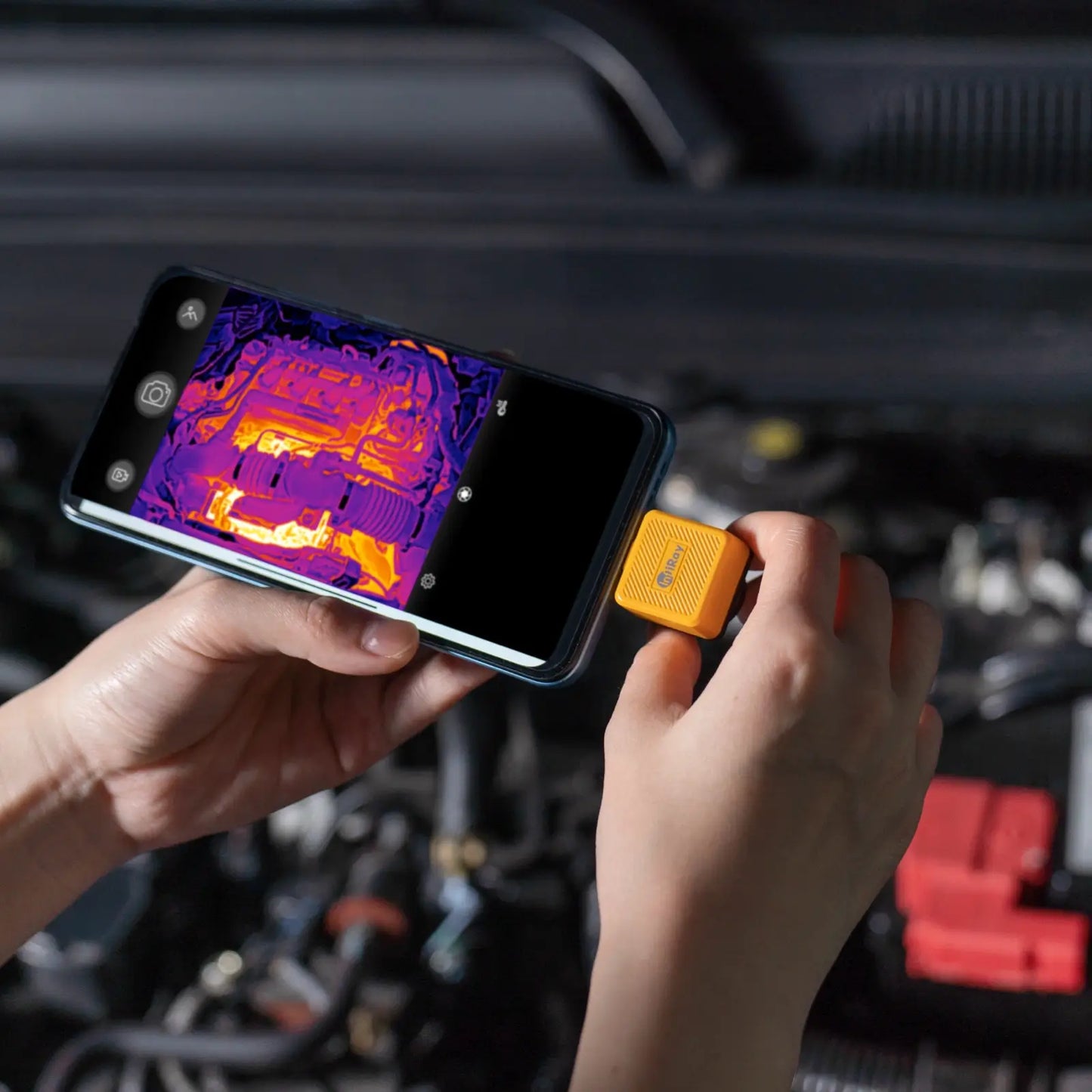 TrendEuroShop®Advanced Smartphone Thermal Imaging Camera for Superior Inspection & Maintenance