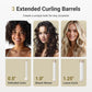 TrendEuroShop® Automatic Rotating Curling Iron Set for Effortless Waves